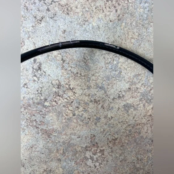 Beijo Y2K Frosty Silver color with Black Shoulder Purse - Picture 11 of 14